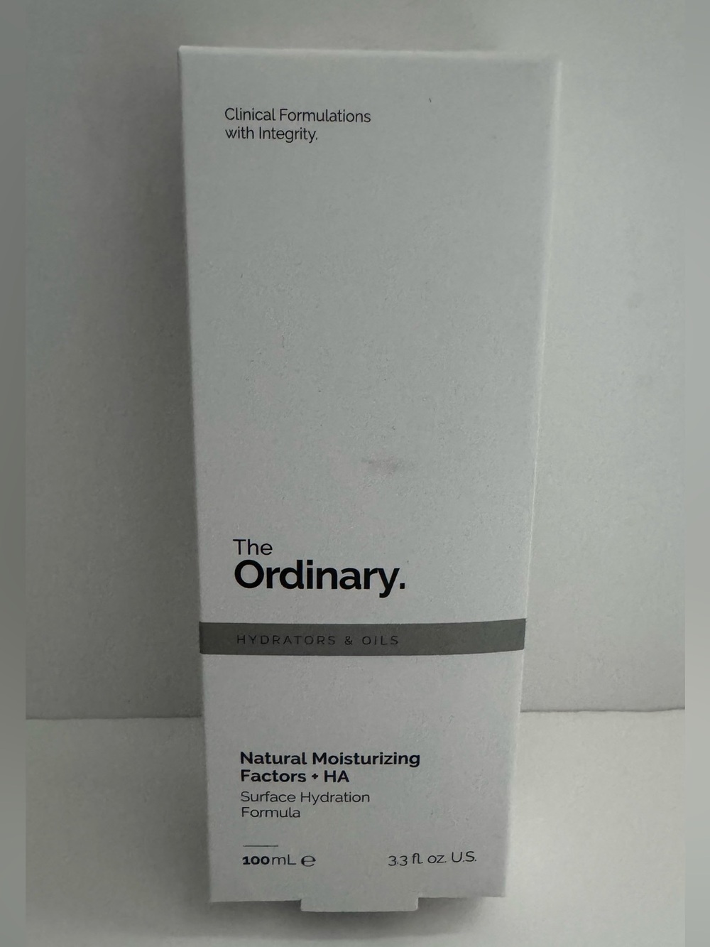 Brand New The Ordinary Natural Moisturizing Factors +HA, 100ml